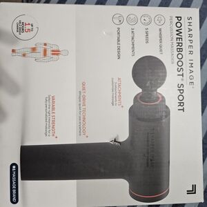 Sharper Image Powerboost Sport Percussion Massager